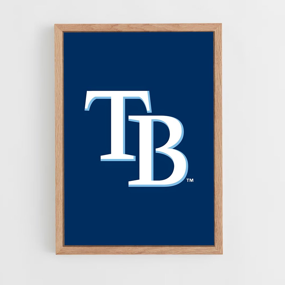 Poster Tampa de bay rays – affiche Baseball (vue 4)